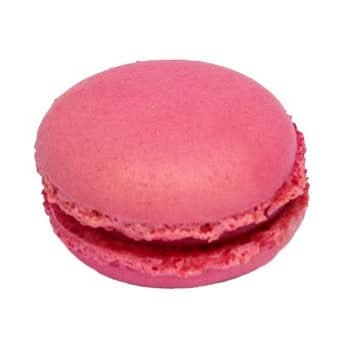 Macaron raspberry and ginger - The Belgian Chocolate Makers