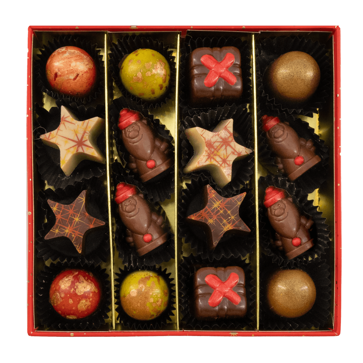 Christmas 16 pralines box ho-ho-ho 240g