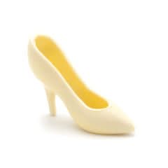 Small high heels white 65Grs - The Belgian Chocolate Makers