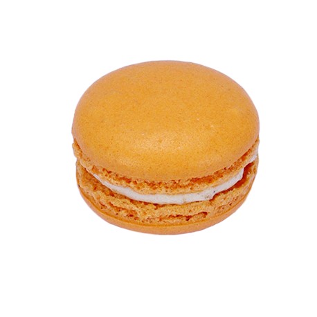 Macaron massepain et fleur d'oranger