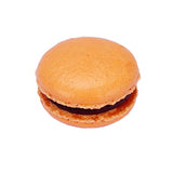 Macaron chocolat noir et orange