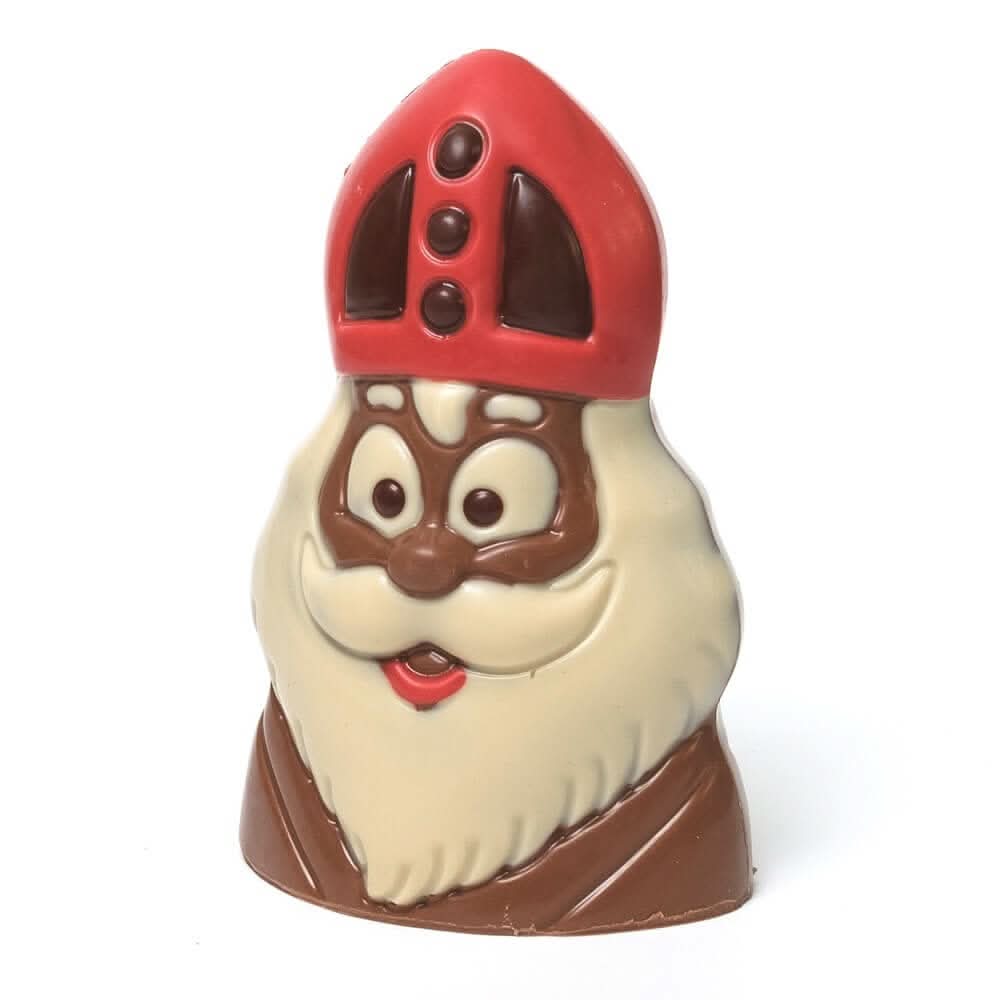 Saint Nicholas face 150 Grs - The Belgian Chocolate Makers