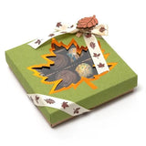 Charger l&#39;image dans la galerie, Autumn box of 16 praline (green) 240 Grs