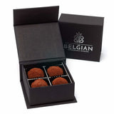 Load image into Gallery viewer, Belgian chocolate truffles gift box (cacao) 50 Grs