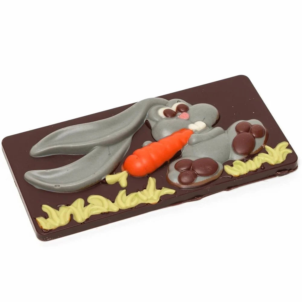 Chocolate bar 100 grs (dark chocolate) bunny