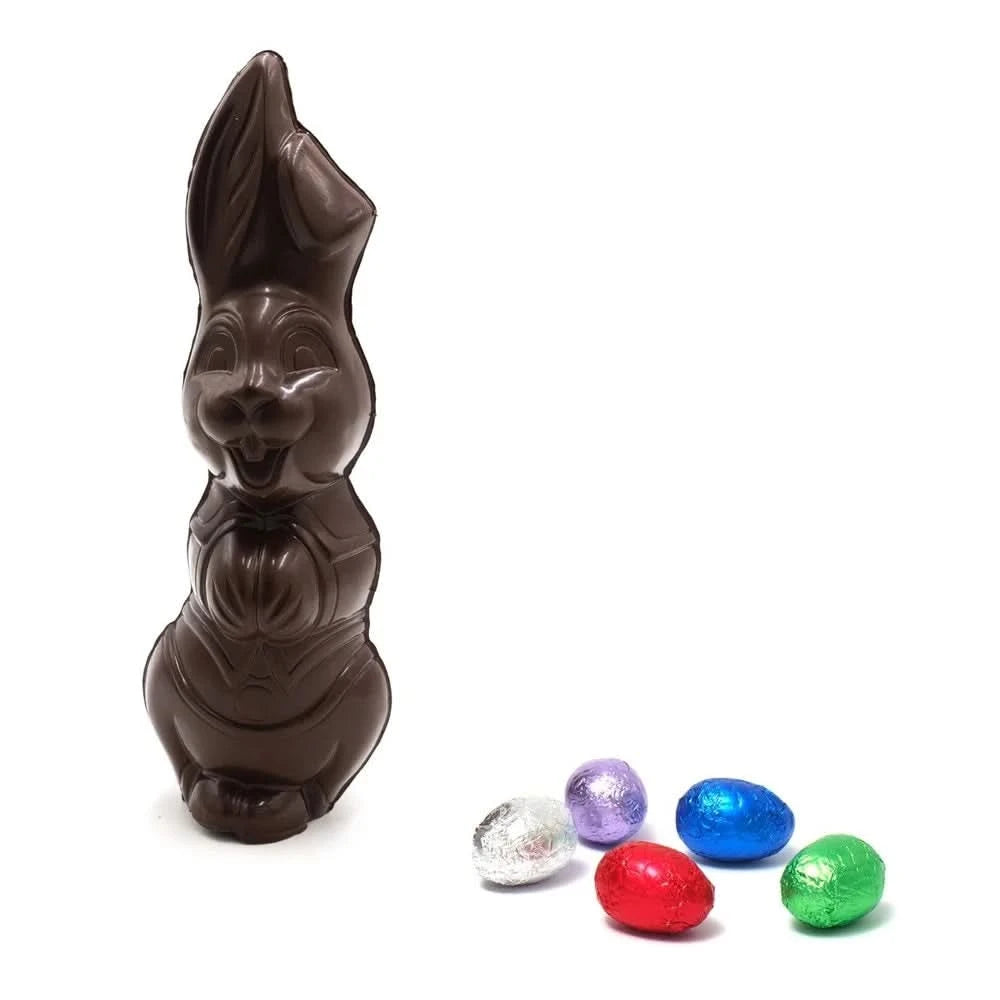 Easter bunny XL (dark chocolate) 400 Grs - The Belgian Chocolate Makers