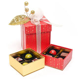 Charger l&#39;image dans la galerie, Christmas red box 12 pralines 180 Grs