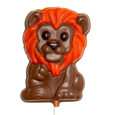 Lollipop lion orange (milk) 25 Grs