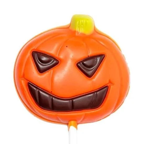 Lollipop pumpkin orange (white) 25 Grs