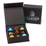 Charger l&#39;image dans la galerie, Box of 9 pralines in luxbox 135grs