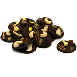 Load image into Gallery viewer, Mendiants dark (cashew, pistachio, raisin, pecan nut) 150Grs