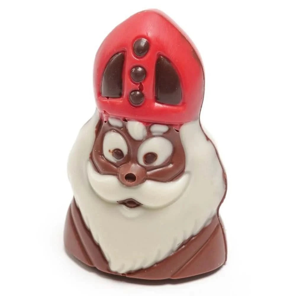 Saint Nicholas face 50 Grs - The Belgian Chocolate Makers