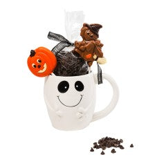 Hot chocolate in cup ghost 200 Grs (dark)